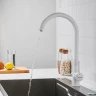 Смеситель для кухни Shevanik S428C цвет Белый