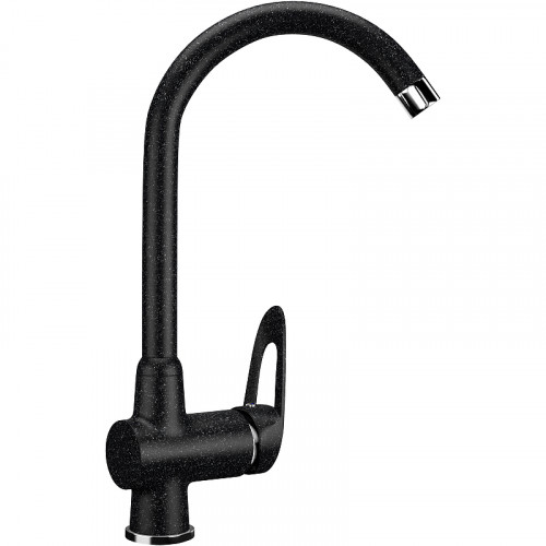 Смеситель для кухни Ulgran Classic U-006-308 Черный латунь