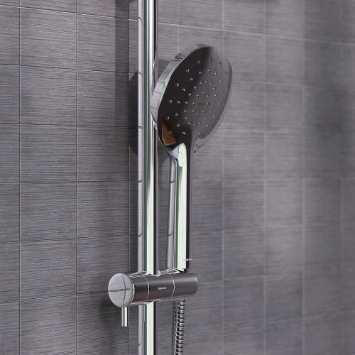 Душевая система Damixa Jupiter 977000000 Хром нержавеющая сталь на стену