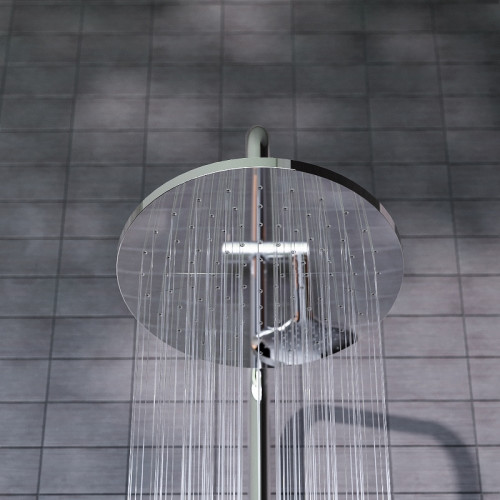 Душевая система Damixa Jupiter 977000000 Хром нержавеющая сталь на стену