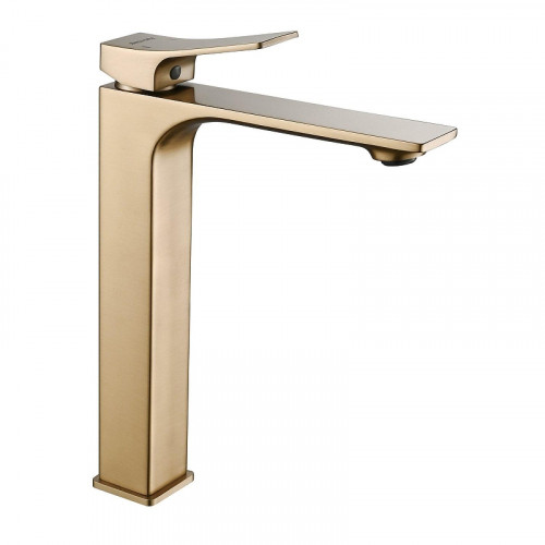 Смеситель для раковины Shevanik S6111G цвет Золотой сатин