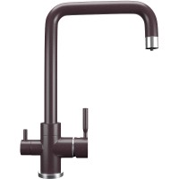 Смеситель для кухни Ulgran Classic U-019-345 Шоколад латунь