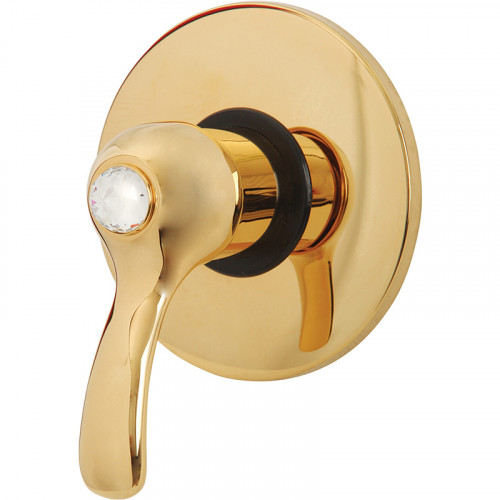 Смеситель для душа Migliore Lem Swarovski 18894 Золото латунь встраиваемый