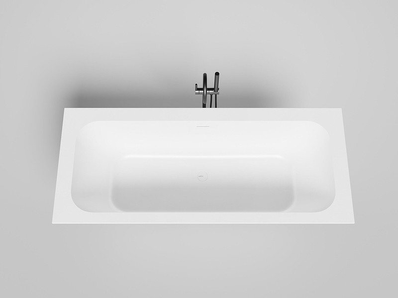 Ванна из искусственного камня Salini Орланда Аксис Кит 190x80 103311G цвет Белый матовый