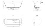 Ванна из искусственного камня Salini Орланда Аксис Кит 190x80 103311G цвет Белый матовый