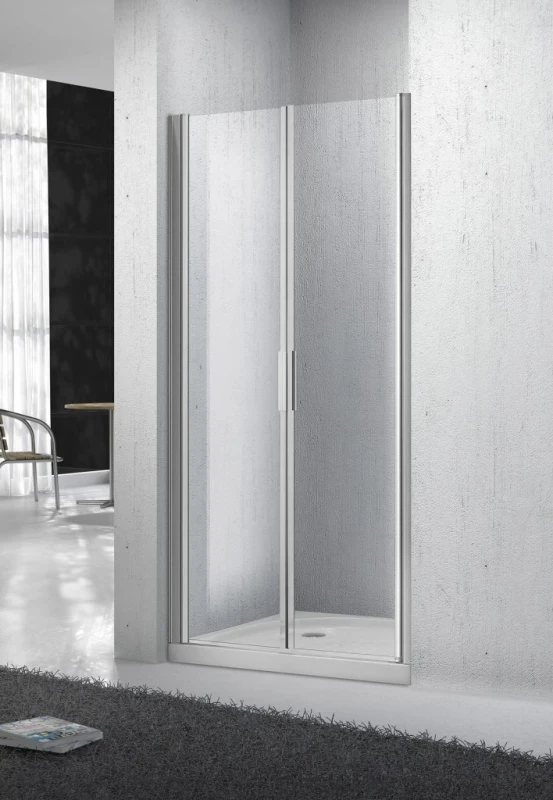 Душевая дверь BelBagno Sela 60 SELA-B-2-60-C-Cr профиль Хром стекло прозрачное