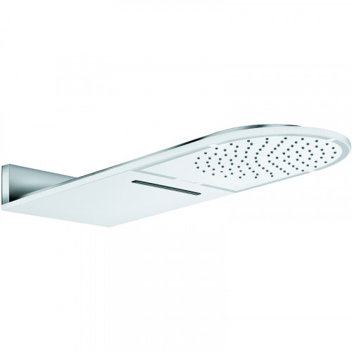 Верхний душ Kludi A-Qa 6488091-00 Белый Хром латунь на стену