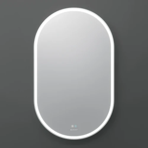 Зеркало Laparet Electra 55 electra.55*90 с подсветкой с сенсорным выключателем и подогревом стекло