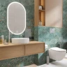 Зеркало Laparet Electra 55 electra.55*90 с подсветкой с сенсорным выключателем и подогревом стекло