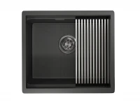 Кухонная мойка Granula Kitchen Space 50 5045U цвет Черный матовый