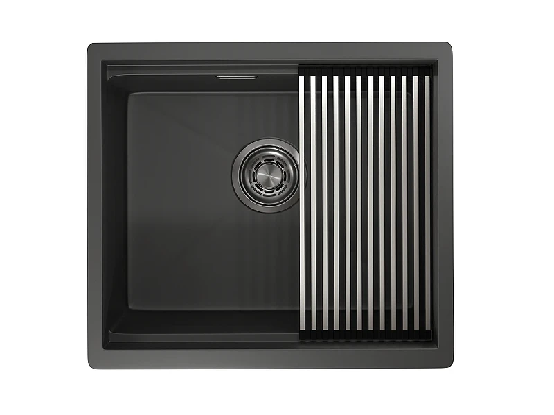 Кухонная мойка Granula Kitchen Space 50 5045U цвет Черный матовый