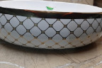 Раковина накладная CeramaLux 59 262-20 Белая