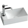 Раковина Ceramicanova Element 37 CN5008 Белая фаянс накладная