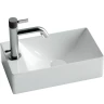 Раковина Ceramicanova Element 37 CN5008 Белая фаянс накладная