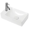 Раковина Ceramicanova Element 37 CN5008 Белая фаянс накладная