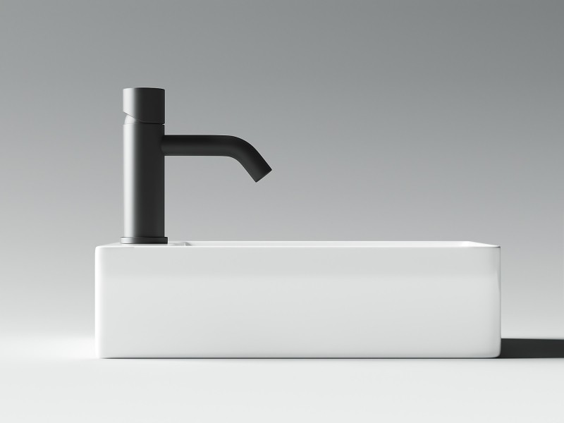 Раковина Ceramicanova Element 37 CN5008 Белая фаянс накладная