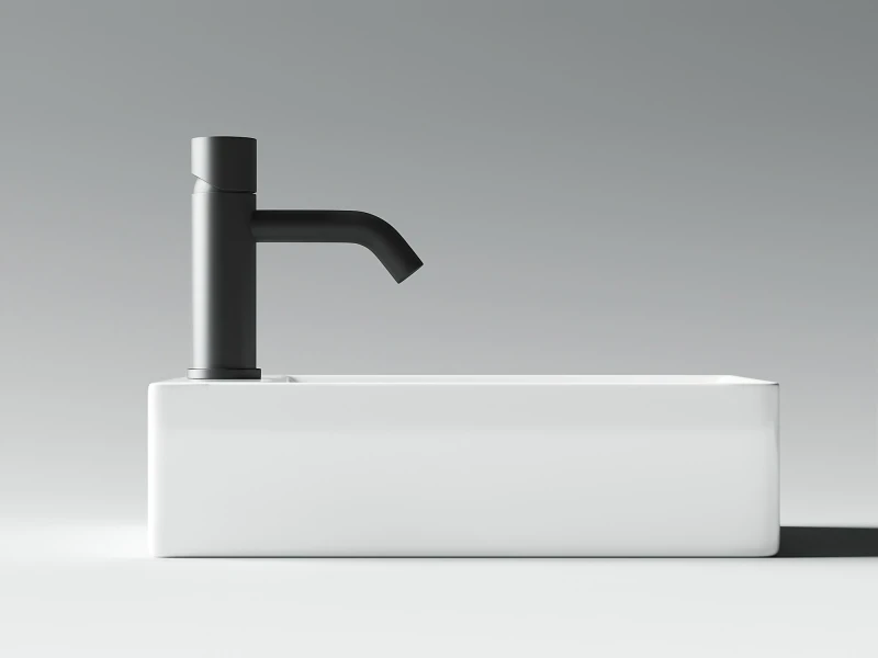 Раковина Ceramicanova Element 37 CN5008 Белая фаянс накладная