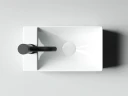 Раковина Ceramicanova Element 37 CN5008 Белая фаянс накладная