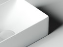 Раковина Ceramicanova Element 37 CN5008 Белая фаянс накладная