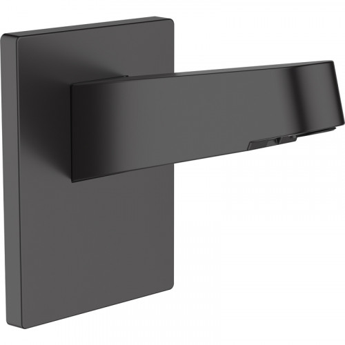 Кронштейн для верхнего душа Hansgrohe Pulsify 24149670 Черный матовый пластик на стену