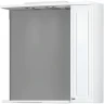 Зеркало со шкафом Dorff Comfort 75 R M97MPR0751WG с подсветкой Белое МДФ / ЛДСП, стекло