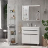 Зеркало со шкафом Volna Lake 80 L zsLAKE80.L-01 с подсветкой Белое