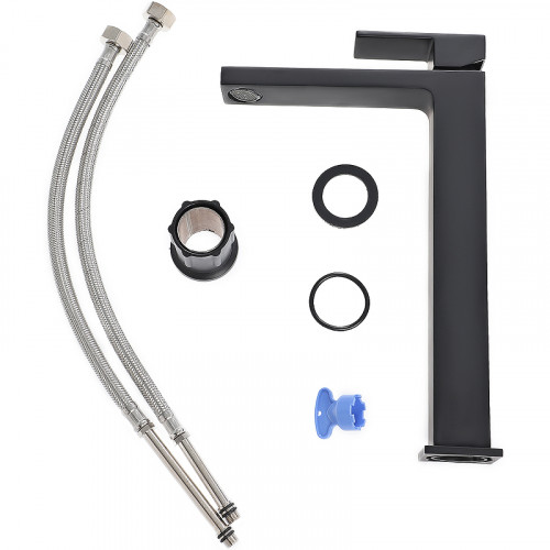 Смеситель для раковины Agger Great A2812144 Черный матовый латунь