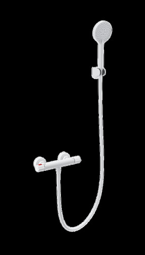 Смеситель для душа Wonzon &amp; Woghand Inn WW-B2063-A-MW с термостатом цвет Белый матовый