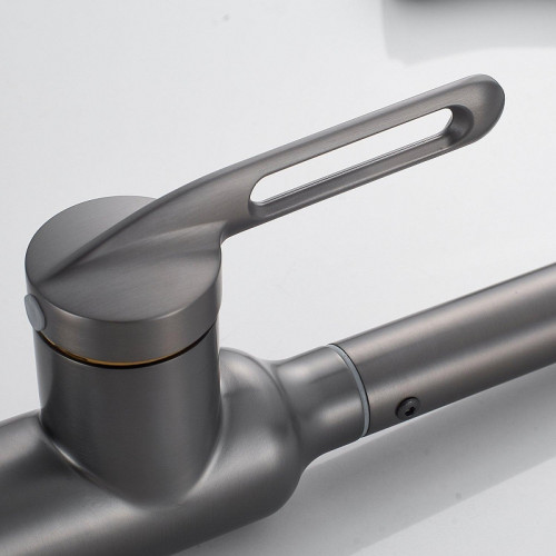 Смеситель для кухни Raffine F103T цвет Оружейная сталь