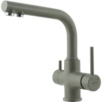 Смеситель для кухни Lemark Comfort LM3061PGS Серый шелк латунь