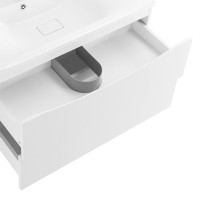 Тумба под раковину BelBagno Marino 110 MARINO-1100-2C-SO-BL-P подвесная Bianco Lucido МДФ / ЛДСП