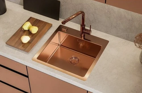 Смеситель для кухни Alveus Zeos P Monarch Copper 1136502 Медь латунь