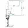 Смеситель для кухни Alveus Zeos P Monarch Copper 1136502 Медь латунь