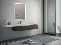 Зеркало Esbano 50 ESMI3682FD с подсветкой с сенсорным выключателем и подогревом стекло