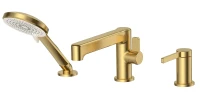 Смеситель на борт ванны ESKO Sochi Gold SC355Gold цвет Золото