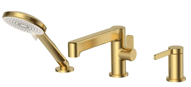 Смеситель на борт ванны ESKO Sochi Gold SC355Gold цвет Золото