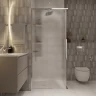 Душевой уголок Niagara Nova 90х90 NG-3623-34 профиль Хром стекло шиншилла