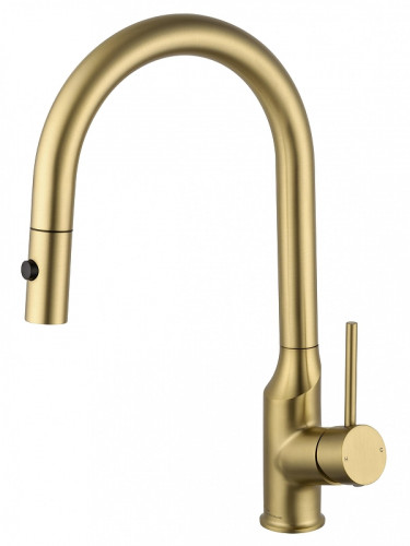 Смеситель для кухни Wonzon & Woghand WW-A21252-BG цвет Брашированное золото