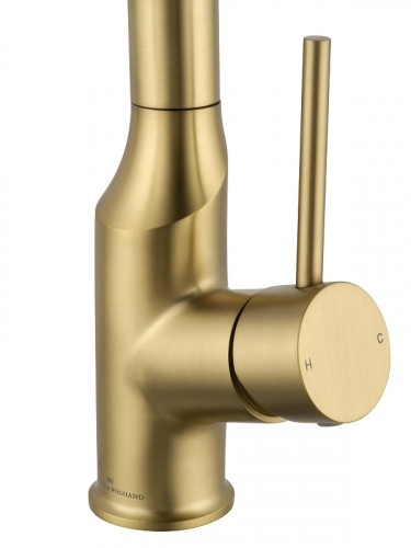 Смеситель для кухни Wonzon & Woghand WW-A21252-BG цвет Брашированное золото