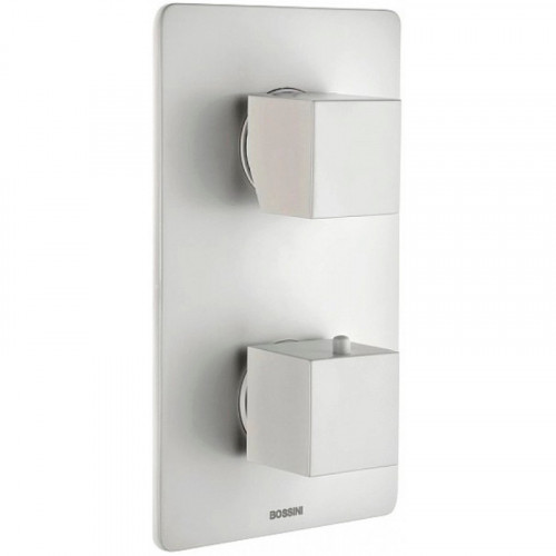 Смеситель для душа Bossini Cube Z00062.045 Белый матовый латунь встраиваемый