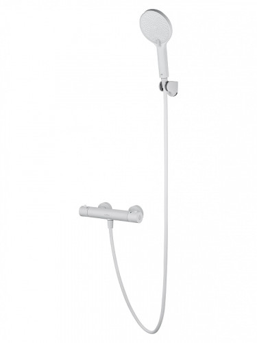 Смеситель для душа Wonzon &amp; Woghand Inn WW-B2065-A-MW с термостатом цвет Белый матовый