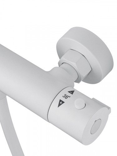 Смеситель для душа Wonzon &amp; Woghand Inn WW-B2065-A-MW с термостатом цвет Белый матовый