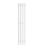Электрический полотенцесушитель APEXTERMO Sirius 1100x180 SR10113WM с крючками цвет Белый матовый