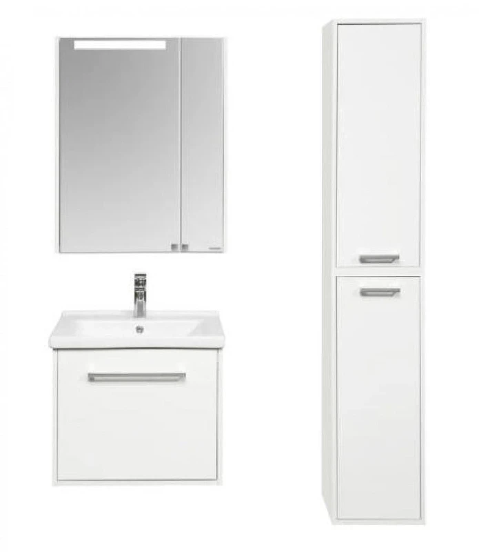 Подвесной шкаф Aquaton Мерида 33 1A239303MF010 цвет Белый глянец