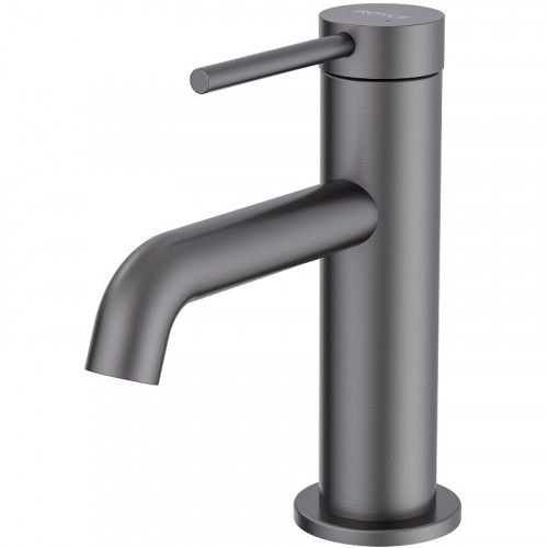 Смеситель для раковины Royce Ozzy RCM-120401GR Оружейная сталь латунь