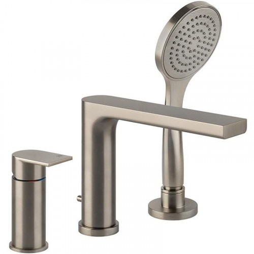 Смеситель на борт ванны Gessi Emporio Via Manzoni 38634#149 Никель брашированный