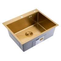 Кухонная мойка Splenka 60 S702.6050.03 цвет Золотой сатин