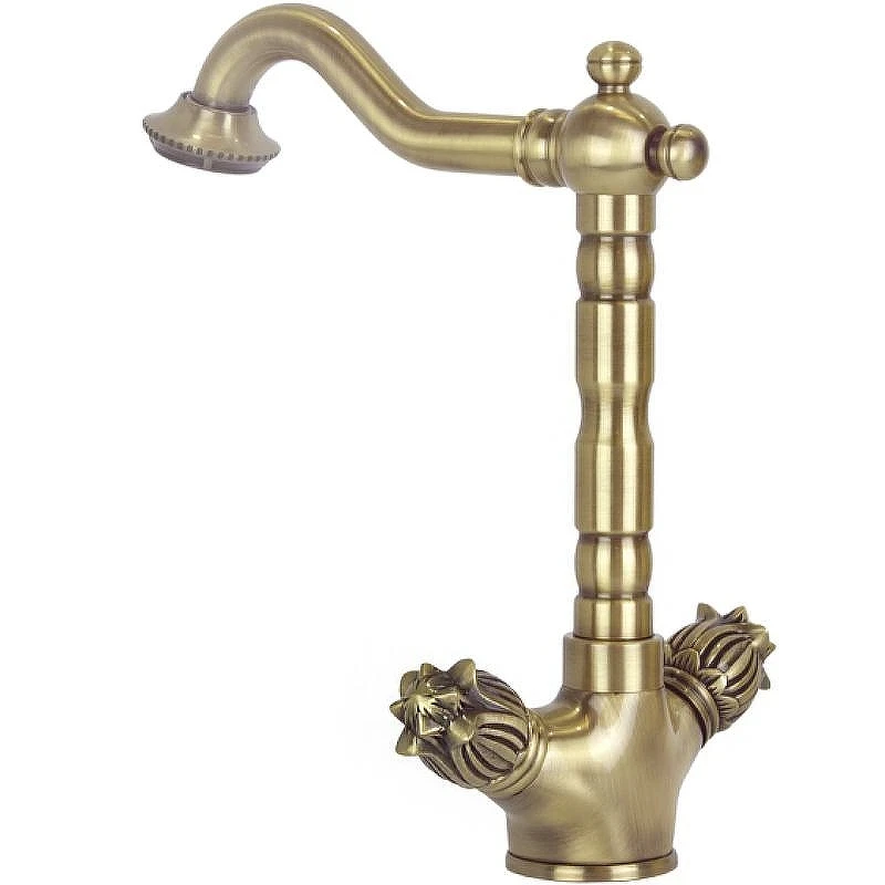 Смеситель для раковины Bronze de Luxe Florence 21381 Бронза