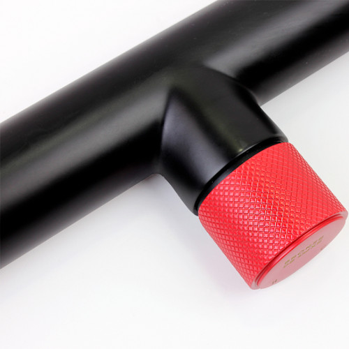 Смеситель для раковины Bronze de Luxe Avantgarde 2021RH Черный Красный латунь встраиваемый