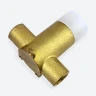Смеситель для раковины Bronze de Luxe Avantgarde 2021RH Черный Красный латунь встраиваемый